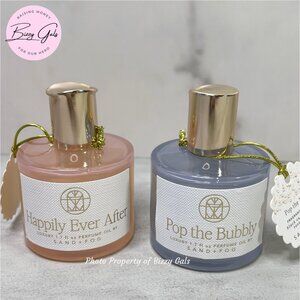 (2) SAND + FOG Pop the Bubbly & Happily Ever After Oil Rollerball
